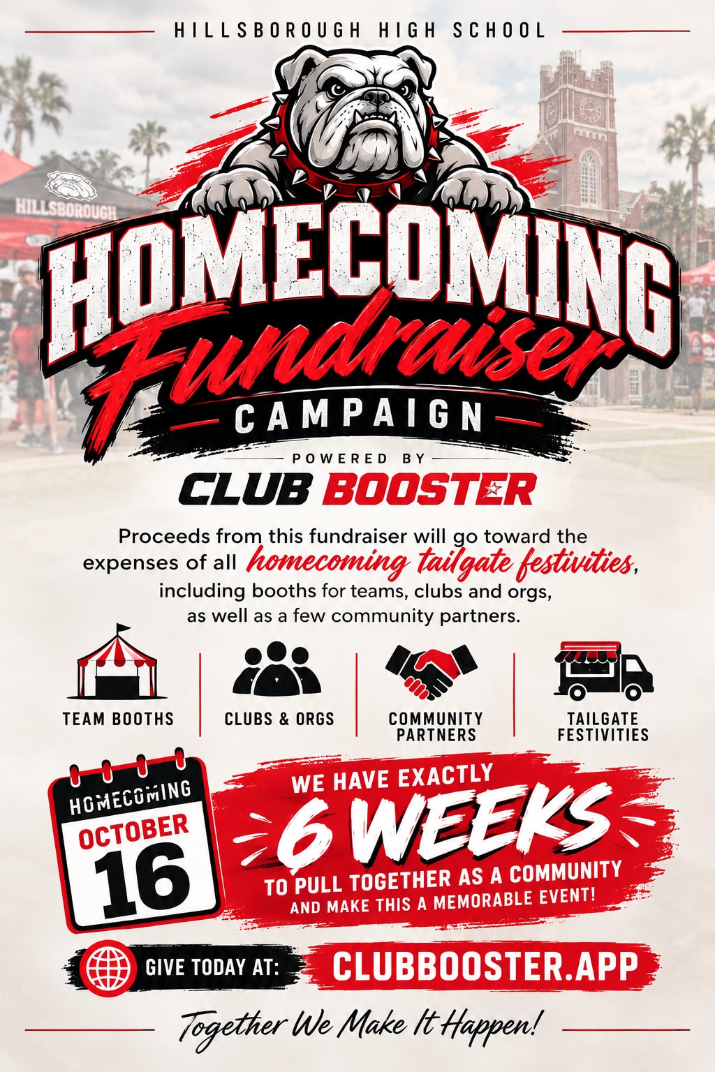 Homecoming Fair 2026 campaign flyer